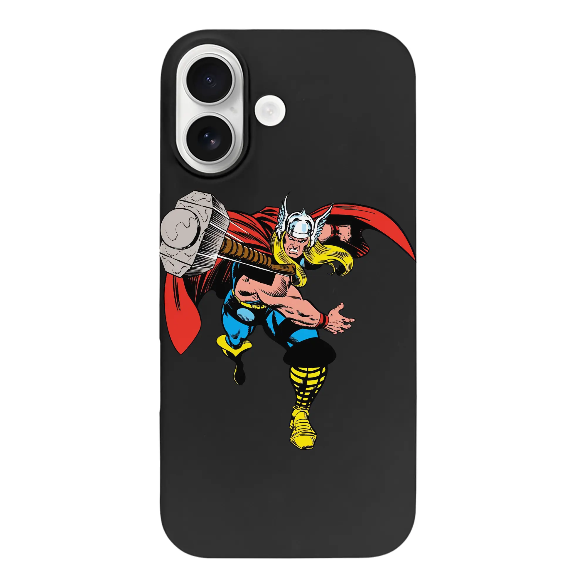 アベンジャーズ (Avenjāzu) グッズ マイティ・ソー（Thor） - iPhone 17 シリーズ シリコンケース 薄型 耐衝撃 指紋防止 ソフトタッチカバー 精密フィット 傷防止 保護ケース iPhone 17/17 Air/17 Pro/17 Pro Max 対応